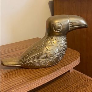 Bronze Toucan Home Accent